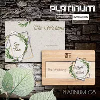 Platinum 08 (Amplop + isi) Blanko Undangan | Undangan Murah | Blangko