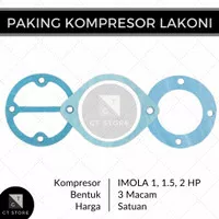 Paking Packing Gasket Kompresor LAKONI IMOLA 125 150 225 (1 1.5 2 HP)