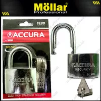 ACCURA SL85 Kunci Gembok 50 mm Leher Pendek Short Padlock Pintu Rumah