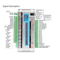 Breakout board CNC 4 axis Mach3 USB Motion Control Card E Cut KA05