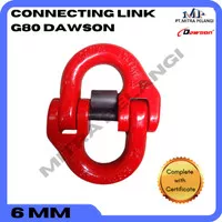 Connecting Link / Hammer Lock 6mm - 1,12 Ton G80 Dawson