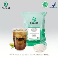 Bubuk Minuman LEMON TEA Powder 1000g - FOREST Bubble Drink