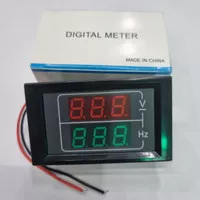 Voltmeter HZ meter Digital led 300V AC Frequency 220V Volt Box Display