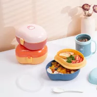 Tempat Makan Lunch Box Tepak Makan Anak Mini 2 Susun 860ml