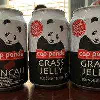 Cincau panda kaleng 1 dus isi 24 / grass jelly drink / minuman cincau