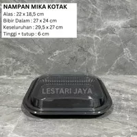 Nampan Plastik Kotak / Nampan Mika Kotak