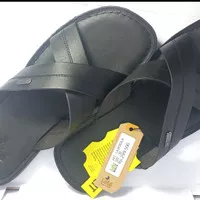 Sandal Slop Pria Premium Original Lois - LAJK 003 LA Hitam