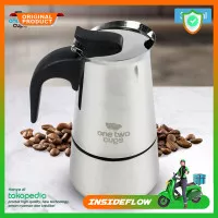 Moka Pot Stainless Steel Teko Kopi Espresso Coffee Maker Mocha Kettle