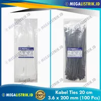 Powell Kabel Ties 20 CM / Cable Ties 3.6 x 200 MM ( 100 Pcs )