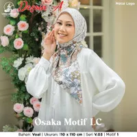 Hijab Jilbab Segiempat Motif Osaka By Umama Scarf Random