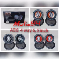 speaker 6, 5 inch ADS Speaker coaxial ads 6, 5 inch murah Bagus 4way