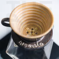 Brewista Artisan Next Wave Ceramic Coffee Dripper Flat Bottom