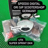 Speedo Digital ORI SIP SCOOTERSHOP PUTIH utk SPRINT SUPER VBB dkk