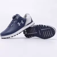 UA Golf BOA sepatu pria men golf shoes blue