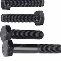 Baut Mur Baja 8.8 3/4 x 5 Carbon Steel Hex Bolt 3/4 x 5 Inch