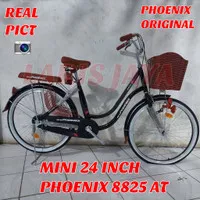 SEPEDA KERANJANG MINI 24 INCH PHOENIX 8825 AT SEPEDA MINI PHOENIX 24