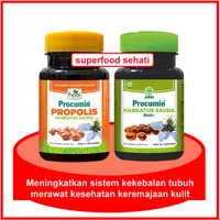 procumin propolis hni hpai procumin habbatussauda riche rich vitamin e