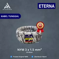 Kabel NYM 3x1.5 Eterna 50m / NYM 3x1,5 / NYM 3x1 5