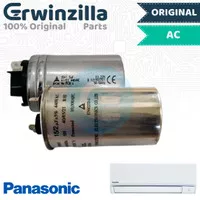 Dual Kapasitor Kompresor 15 uF & 2 uF AC 1/2 PK Panasonic Model R32