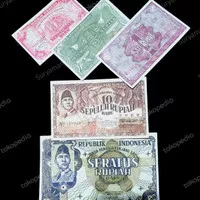 Set Uang Kuno Rupiah ORIBA Soekarno (1949) Replika Repro