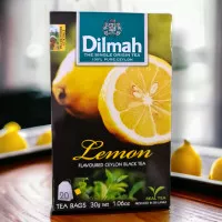 Dilmah Ceylon Black Tea Lemon flavoured - 20 tea bags no envelope