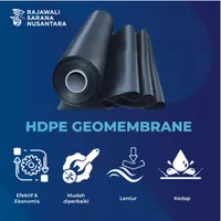 HDPE Geomembrane 500 Micron Harga Per Ukuran 6 M x 1 M (Invoice Saja)