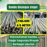 Bambu Steger Bangunan Dan Proyek Cor Diameter 6-10cm Minimal Order 100