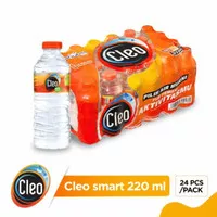 air minum cleo 220ml botol mini PAK