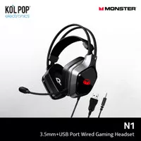 Monster USB connection 7.1 gaming Rgb headphones Computer Headset