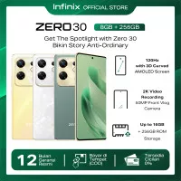 Infinix Zero 30 4G 8/256GB – Up to 16 GB - 120Hz - 8/256 Garansi Resmi