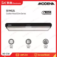 Cooker Hood / Penghisap Asap MODENA SX 9412L (Slim Hood) 90 cm