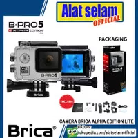 Camera Action Cam Brica Alpha Edition Lite Kamera Underwater Bpro5