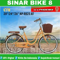 Sepeda Keranjang Dewasa New PHOENIX NP-8825 dan 8825 AT Ukuran 20 24