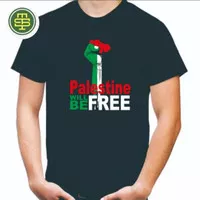 kaos tshirt palestine will be free