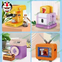 brick peralatan rumah tangga home appliances poket block toys