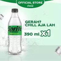 Sprite Zero Lemon Lime Minuman Soda - Botol 390ml