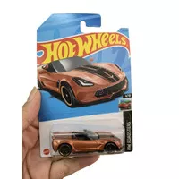 Hotwheels Corvette C7 Z06 Convertible Coklat Lot N 2023