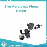 Universal Bike Motorcycle Phone Holder With Silicone TYPE 048