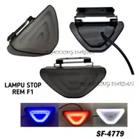 Lampu Stop Rem F1 Segitiga Lampu Rem Motor Mobil F1 Lampu Stop Rem LED