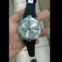 jam tangan sport pria quartz stainles steel siap pakai pierre jill