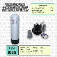 Tabung Filter Air FRP 1035