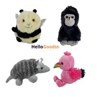 Boneka Binatang Armadilo Burung Flamingo Gorila Bee Lebah - Ukuran S