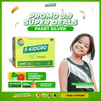 S KIDGRO SUPLEMEN PENINGGI BADAN UNTUK ANAK HALAL BPOM BISA COD 