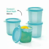 tupperware compact bowl high 650ml (1pcs)