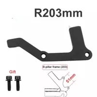 Adaptor Rotor Sepeda 203mm 8 Inch Ismount Belakang Bracket Cakram Disc