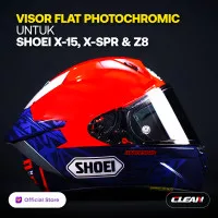 CLEAN Kaca Helm Shoei Z8 Photochromic Bening