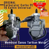 Karburator PE 26 PE 26 Keihin Original Universal Sparepart Mesin Motor