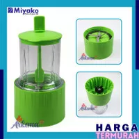 GELAS + MOUNTING JUS BLENDER MIYAKO HIJAU | BLENDER MIYAKO SET