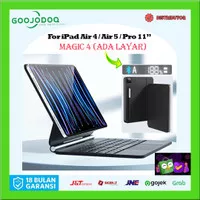 Goojodoq Magic 4 iPad Keyboard Case For iPad Air 4 5 iPad Pro 11 2021