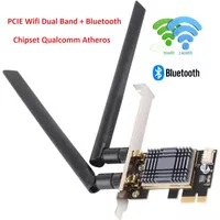 PCIE Wifi Dual Band Bluetooth Qualcomm Atheros Network Card Wireless